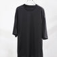 KANEMASA PHIL. - 32G Wool SS Tee - CHARCOAL