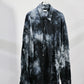 KANEMASA PHIL. - 46G Tie Dye Artisan Shirt - BLACK CHARCOAL DYE