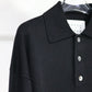 house of naked - LAMB WOOL 80POLO - BLACK