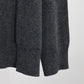 house of naked - INNER MONGORIAN CASHMERE CARDIGAN I - CHARCOAL GRAY