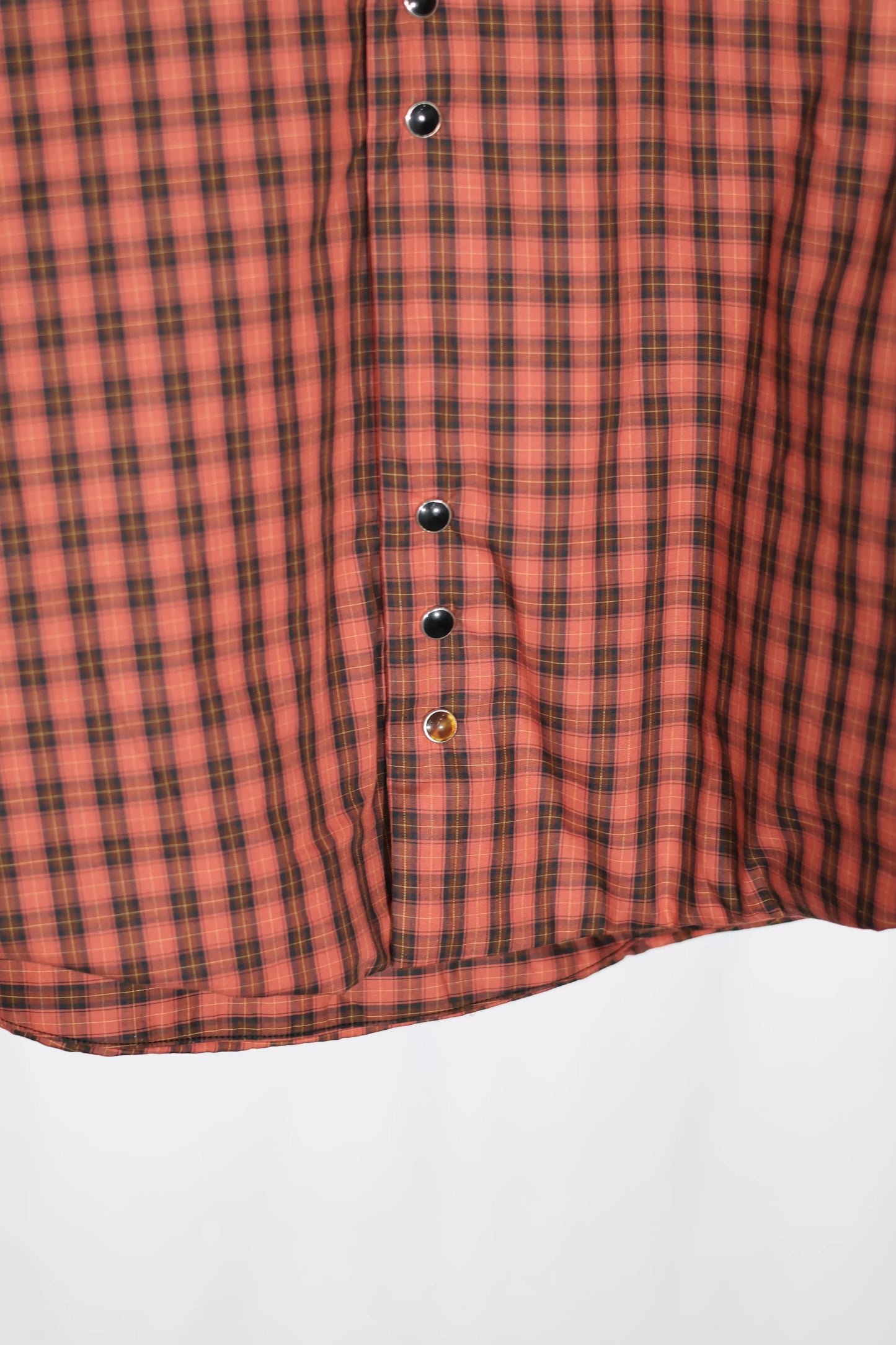 TANAKA - PADDED WESTERN SHIRT - RED CHECK