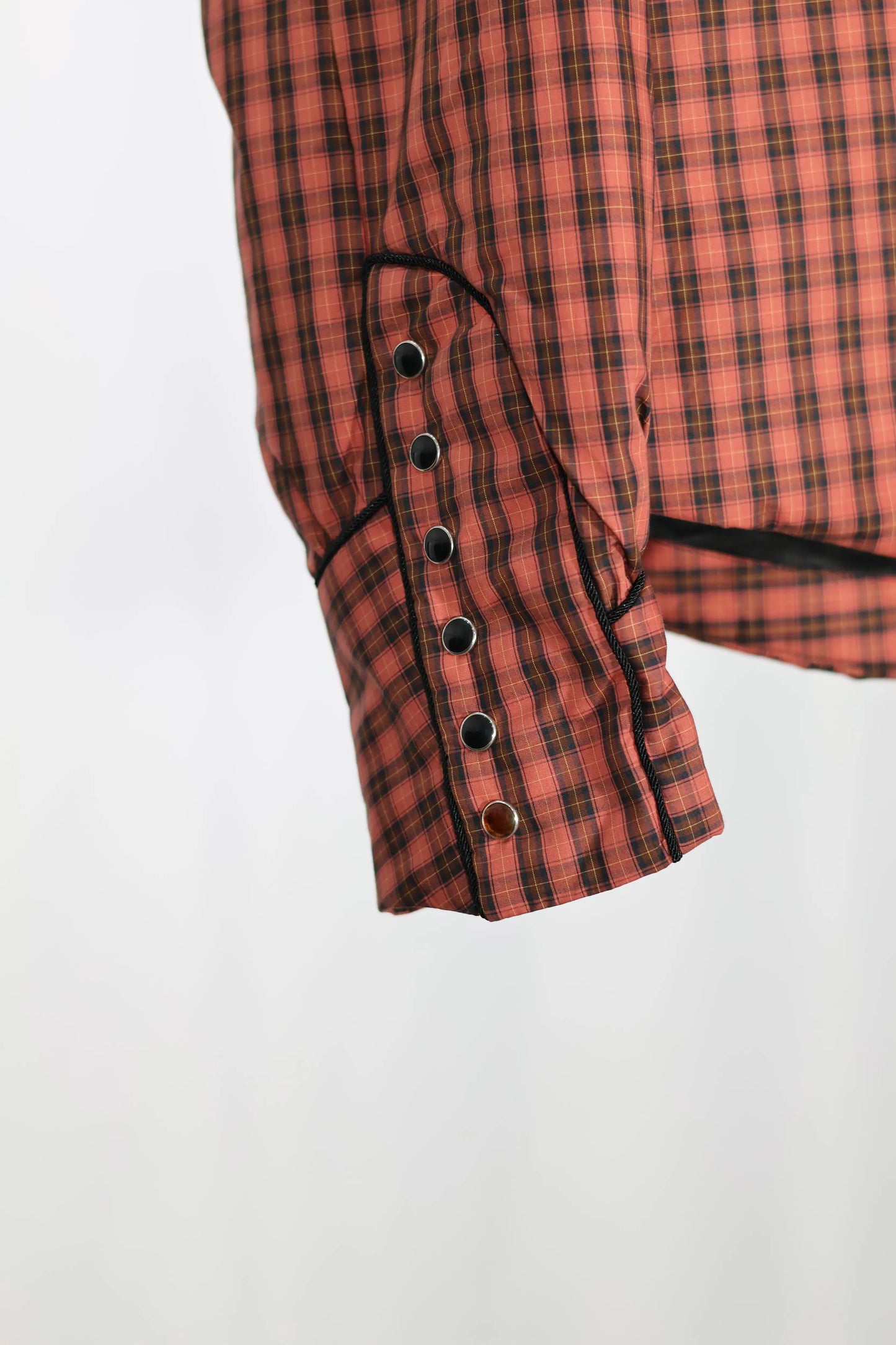 TANAKA - PADDED WESTERN SHIRT - RED CHECK