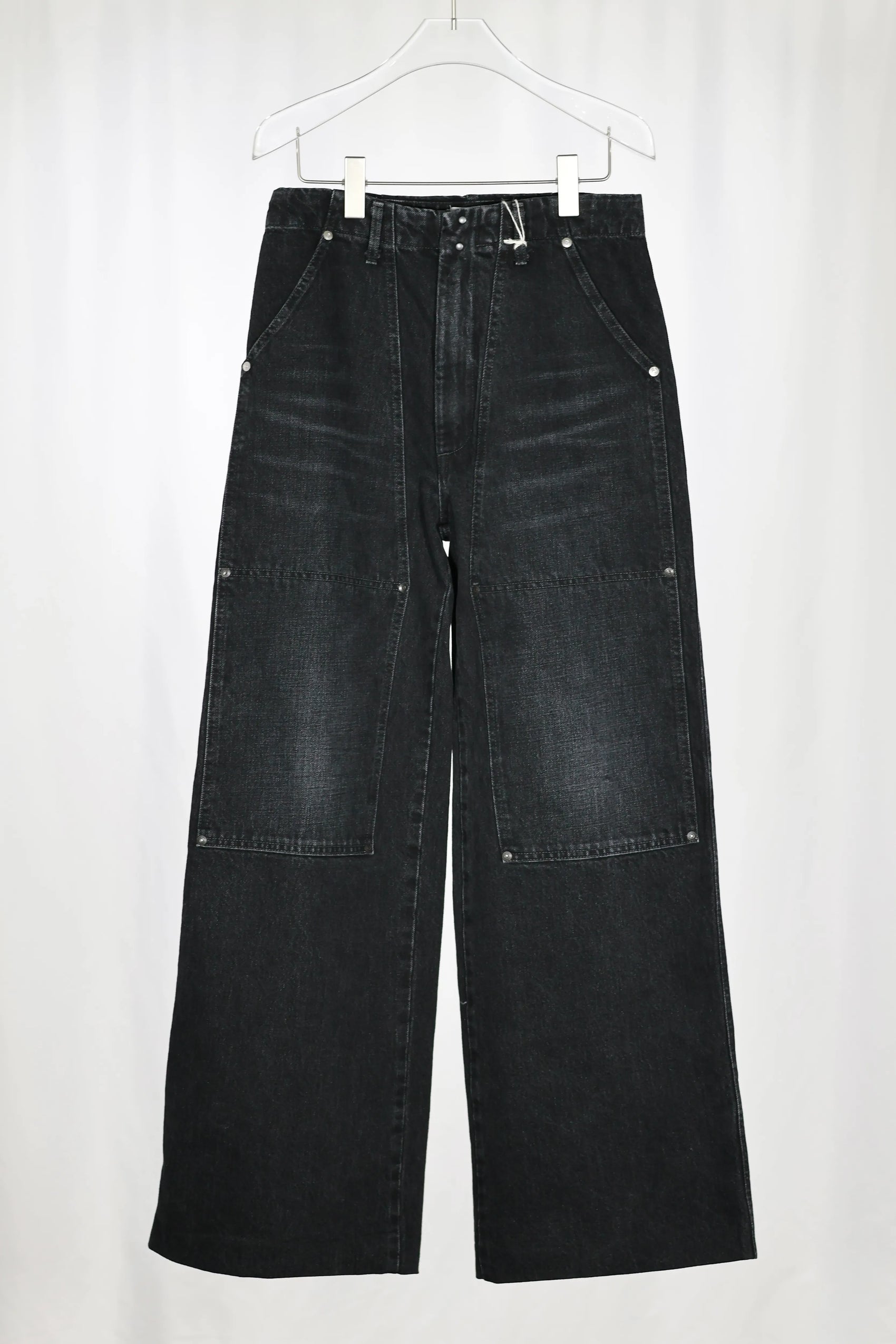 TANAKA - WORK JEAN TROUSERS - BLACK