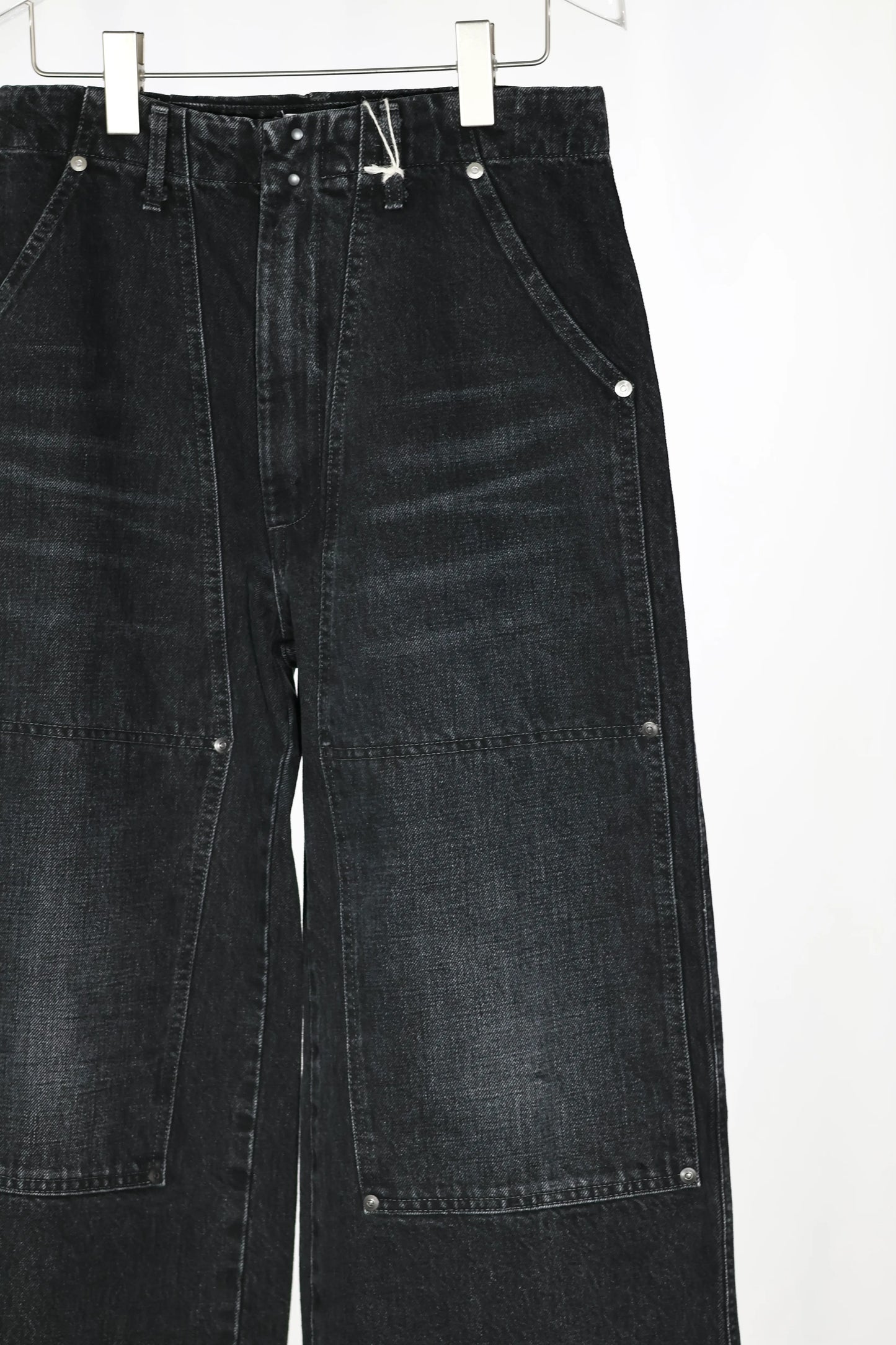 TANAKA - WORK JEAN TROUSERS - BLACK