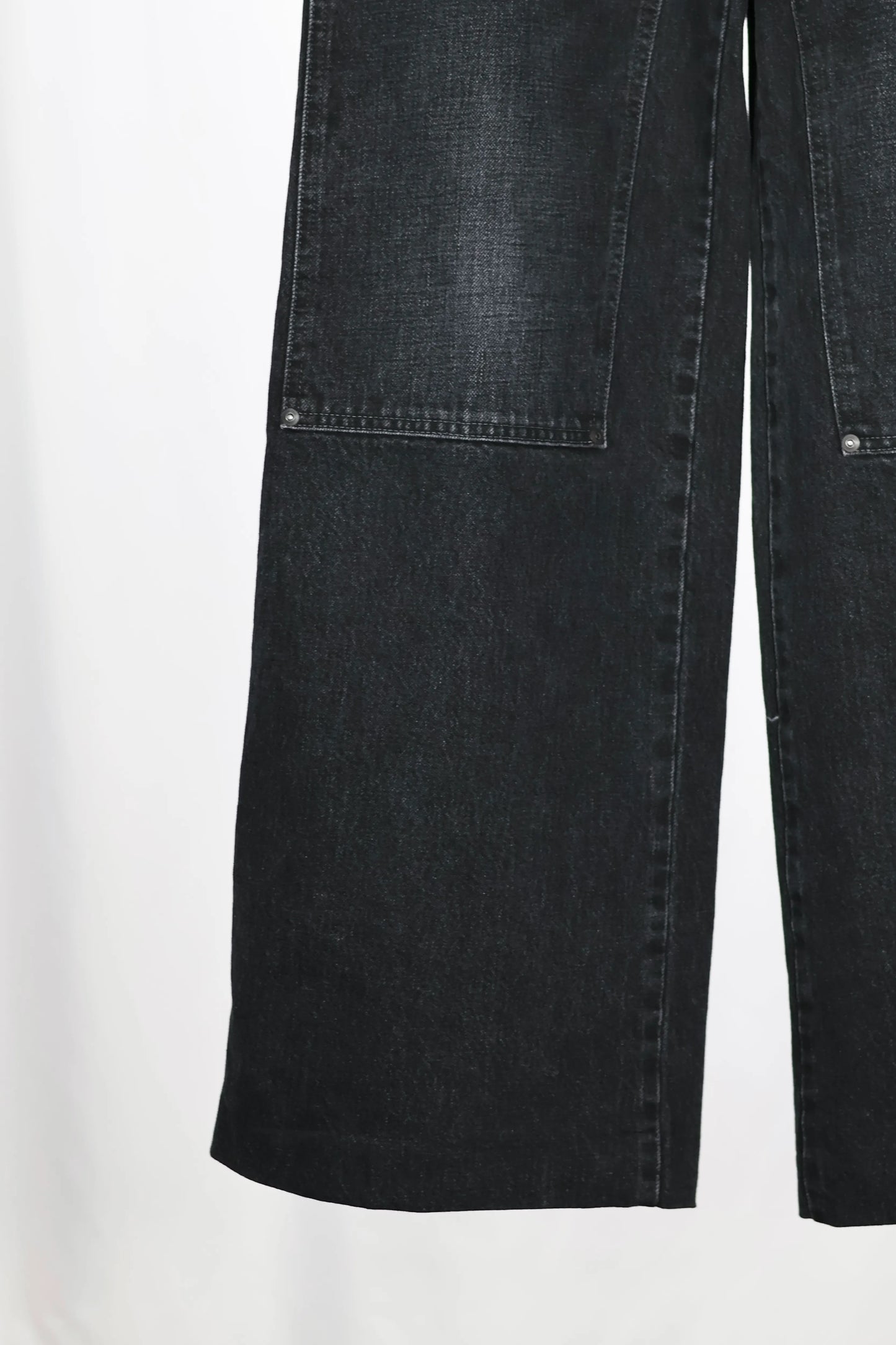 TANAKA - WORK JEAN TROUSERS - BLACK