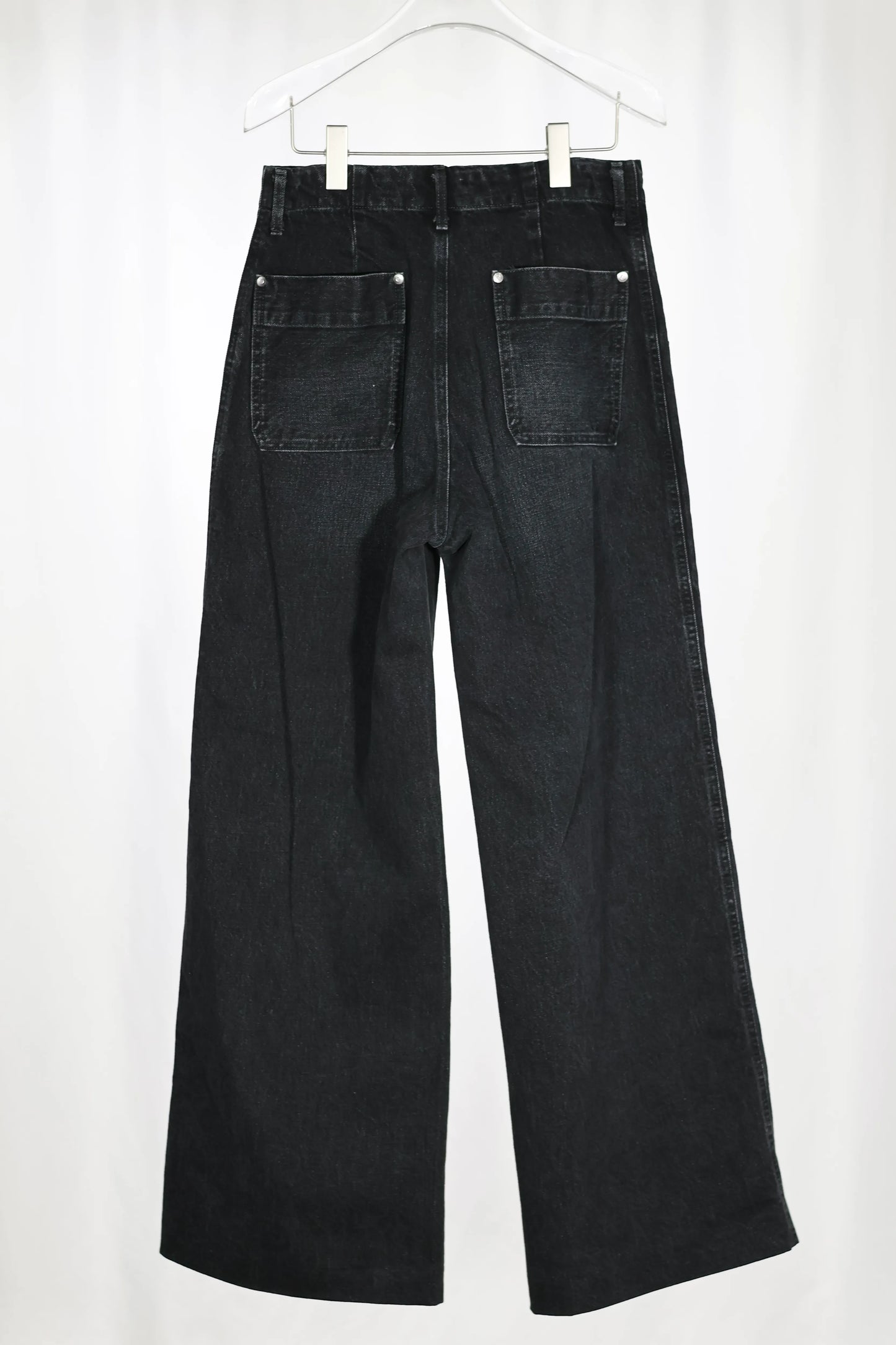 TANAKA - WORK JEAN TROUSERS - BLACK