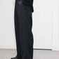 nakedgauge - WOOL GABARDINE ASHLEY SLACKS - BLACK