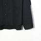 08sircus - Dobby cloth cpo shirt - BLACK