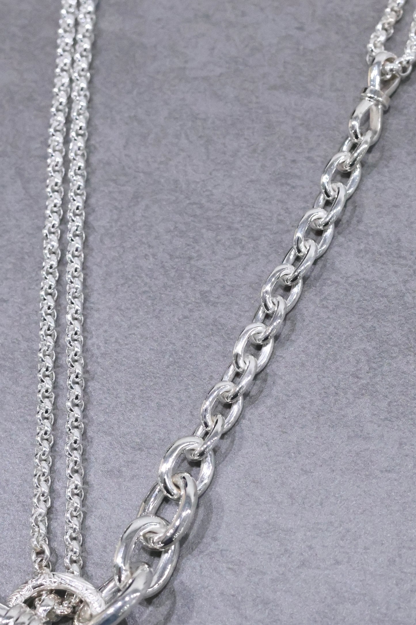 WAKAN SILVER SMITH - Horse bit 3way necklace - C-036
