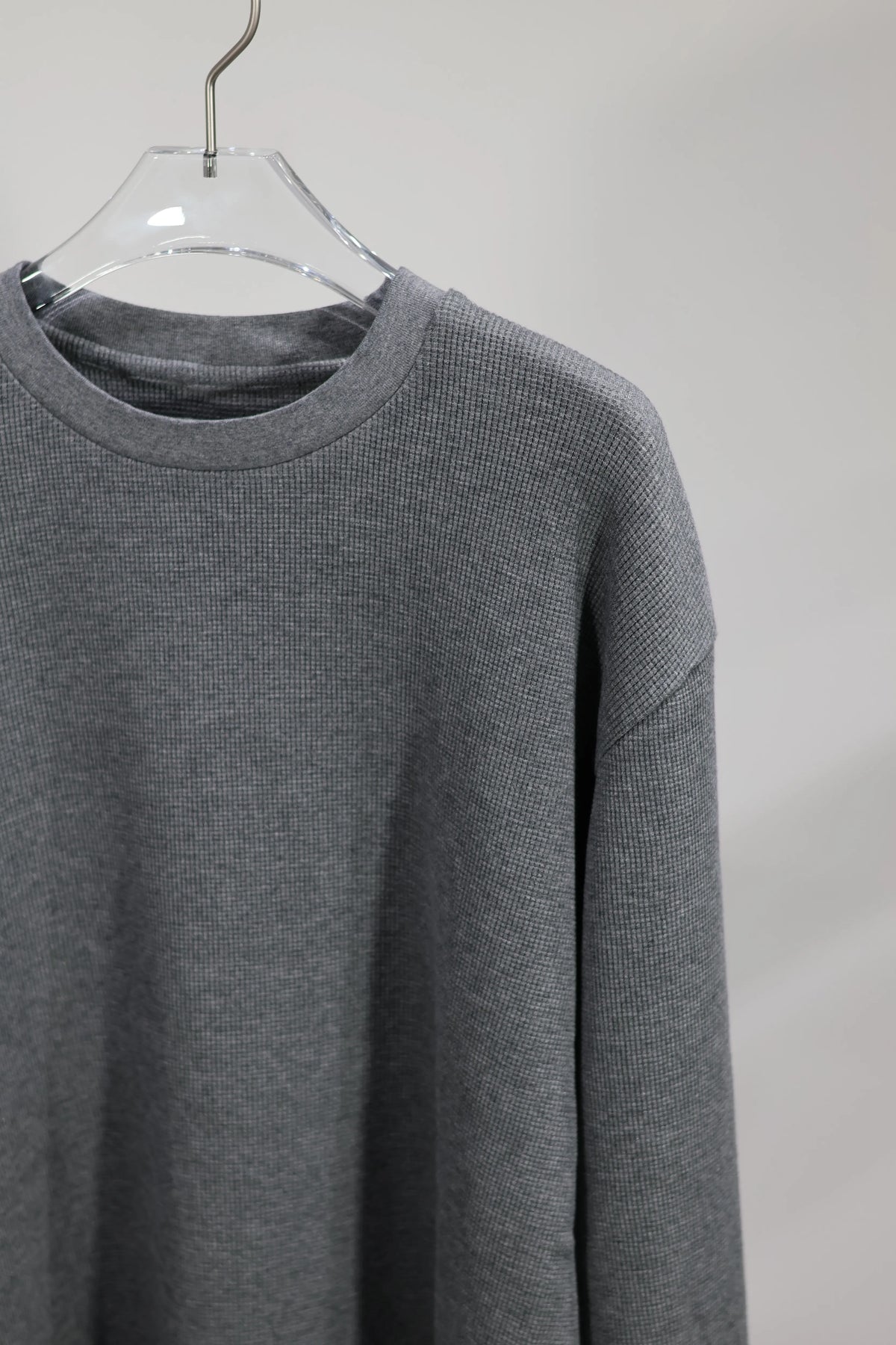 KANEMASA PHIL. - 18G Heather Waffle - CHARCOAL
