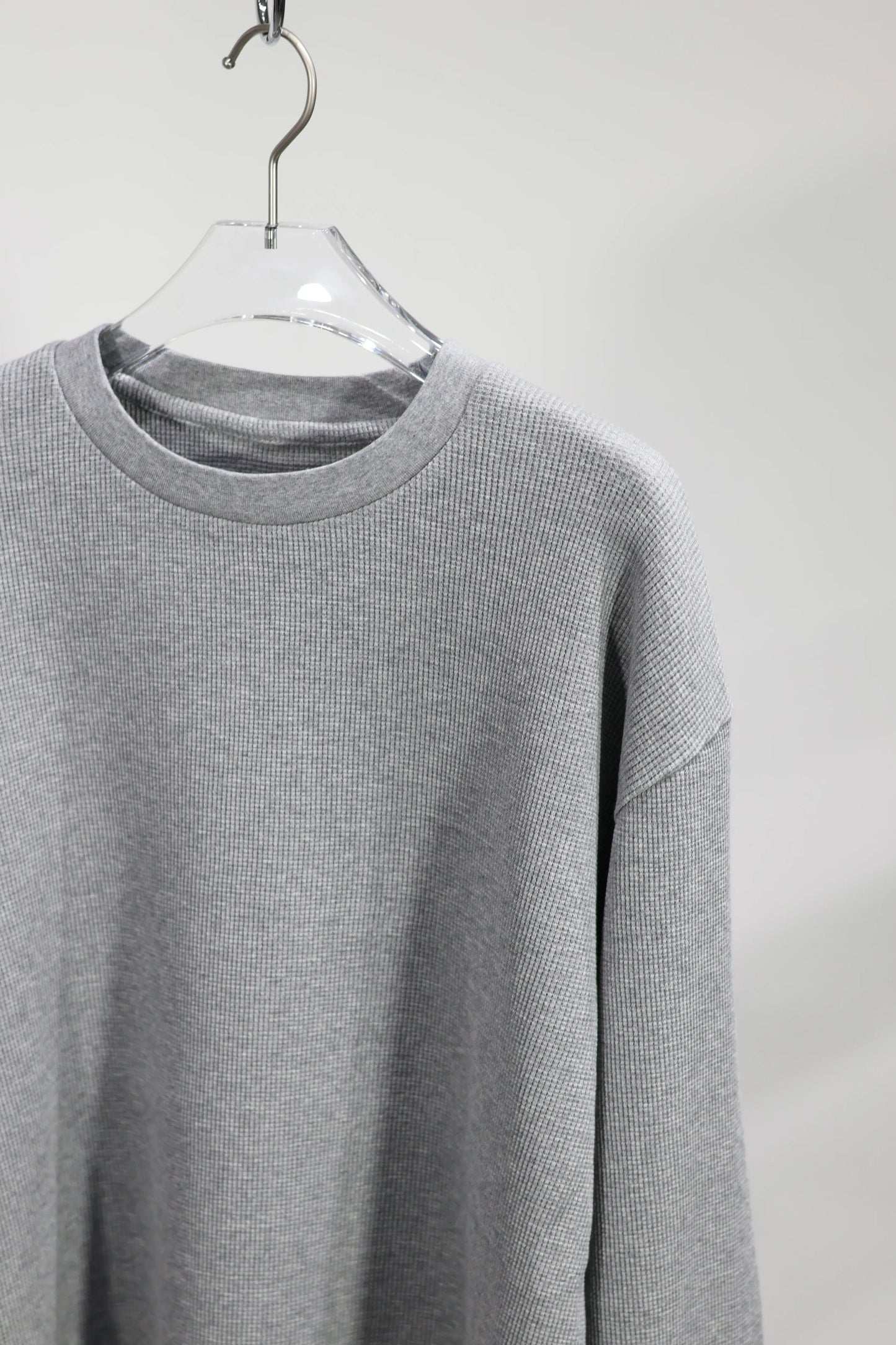 KANEMASA PHIL. - 18G Heather Waffle - GRAY