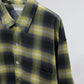 KANEMASA PHIL. - 28G Ombre Check Balise Shirt - CHARCOAL YELLOW