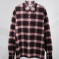 KANEMASA PHIL. - 28G Ombre Check Balise Shirt - PINK BEIGE