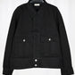 nakedgauge - ONE WASH BLACK DENIM BLOUSON - BLACK
