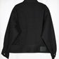 nakedgauge - ONE WASH BLACK DENIM BLOUSON - BLACK
