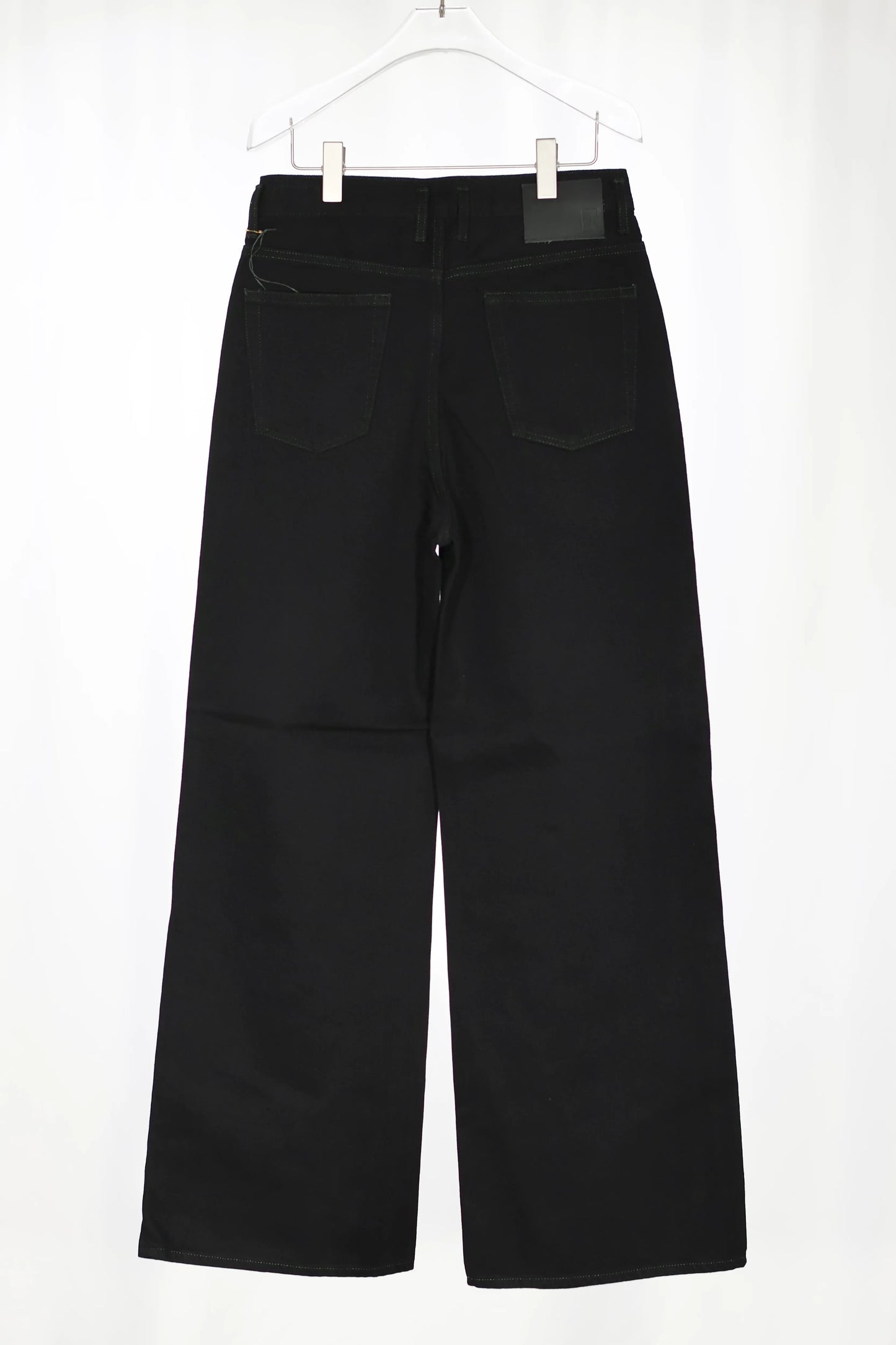 nakedgauge - ONE WASH BLACK DENIM ROBERTS - BLACK