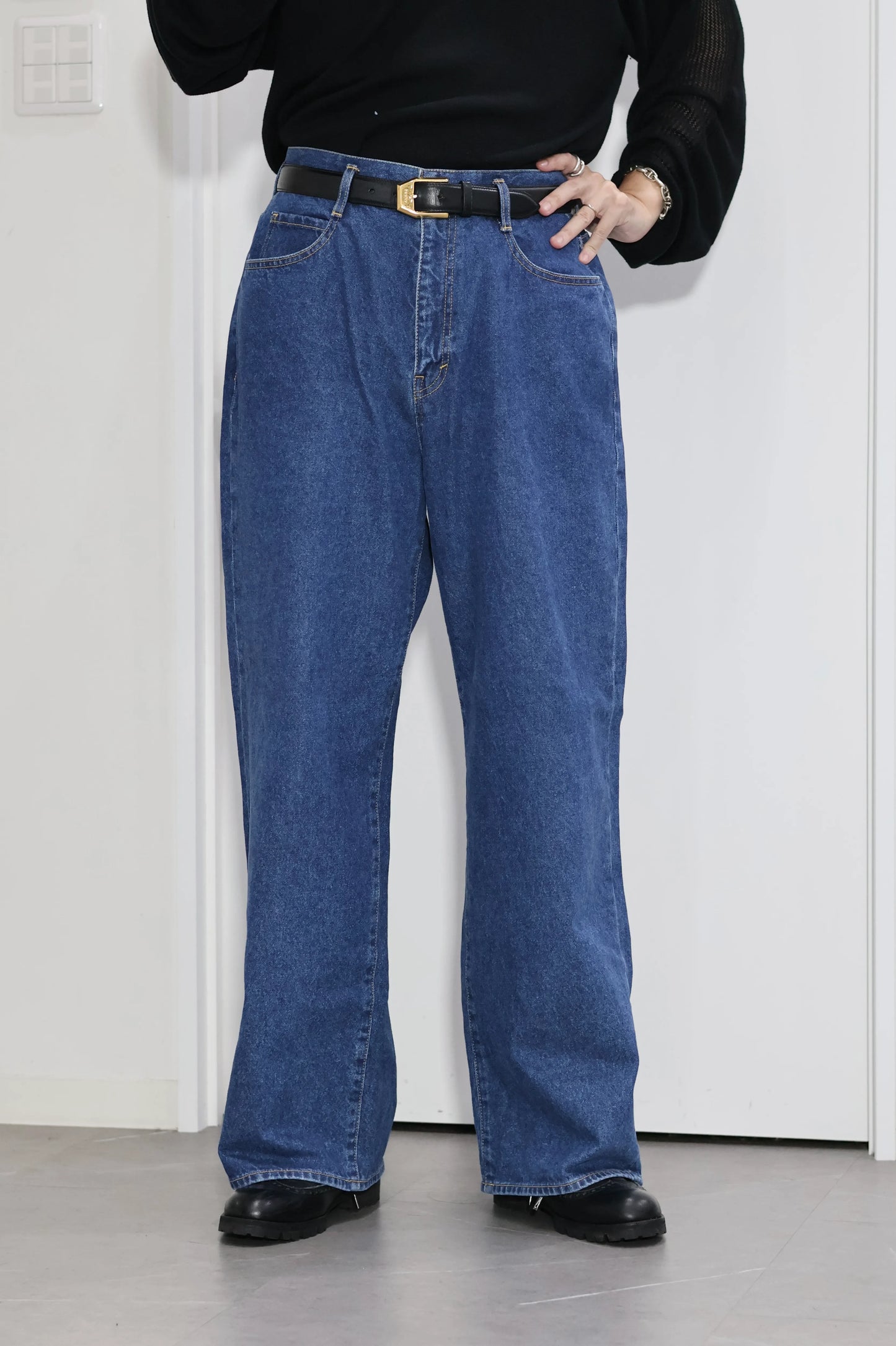 nakedgauge - INDIGO DENIM ASHLEY JEANS - INDIGO