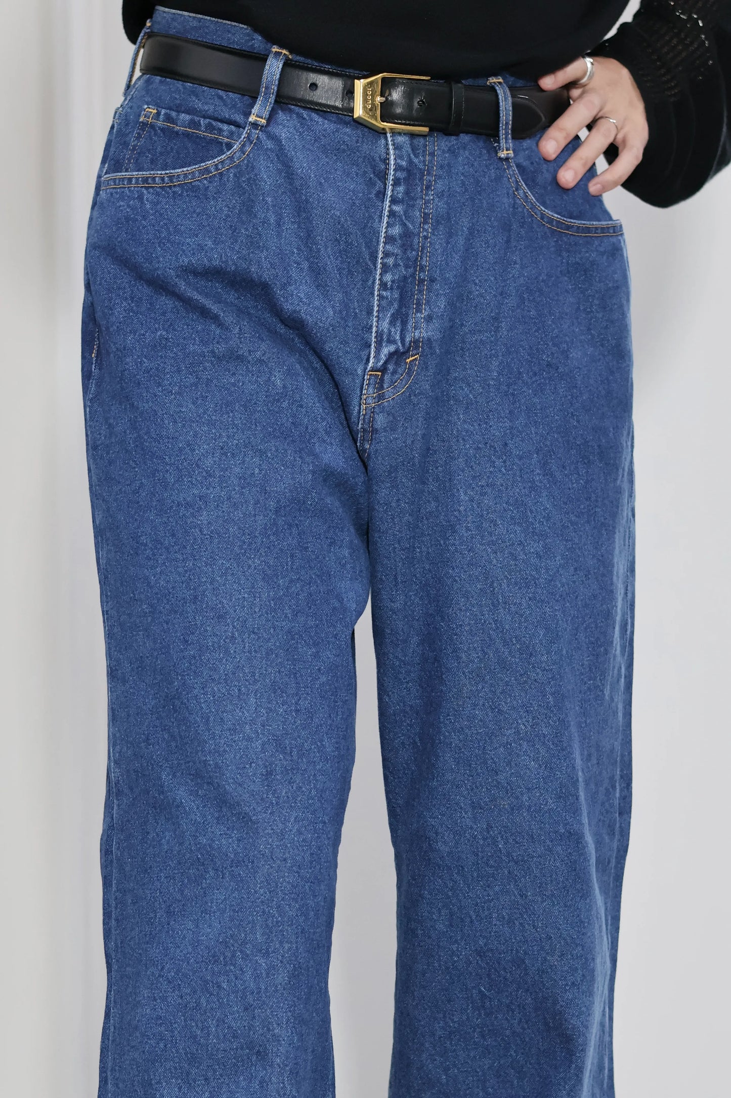 nakedgauge - INDIGO DENIM ASHLEY JEANS - INDIGO