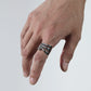 WAKAN SILVER SMITH - Cutlery fork ring S - R-082