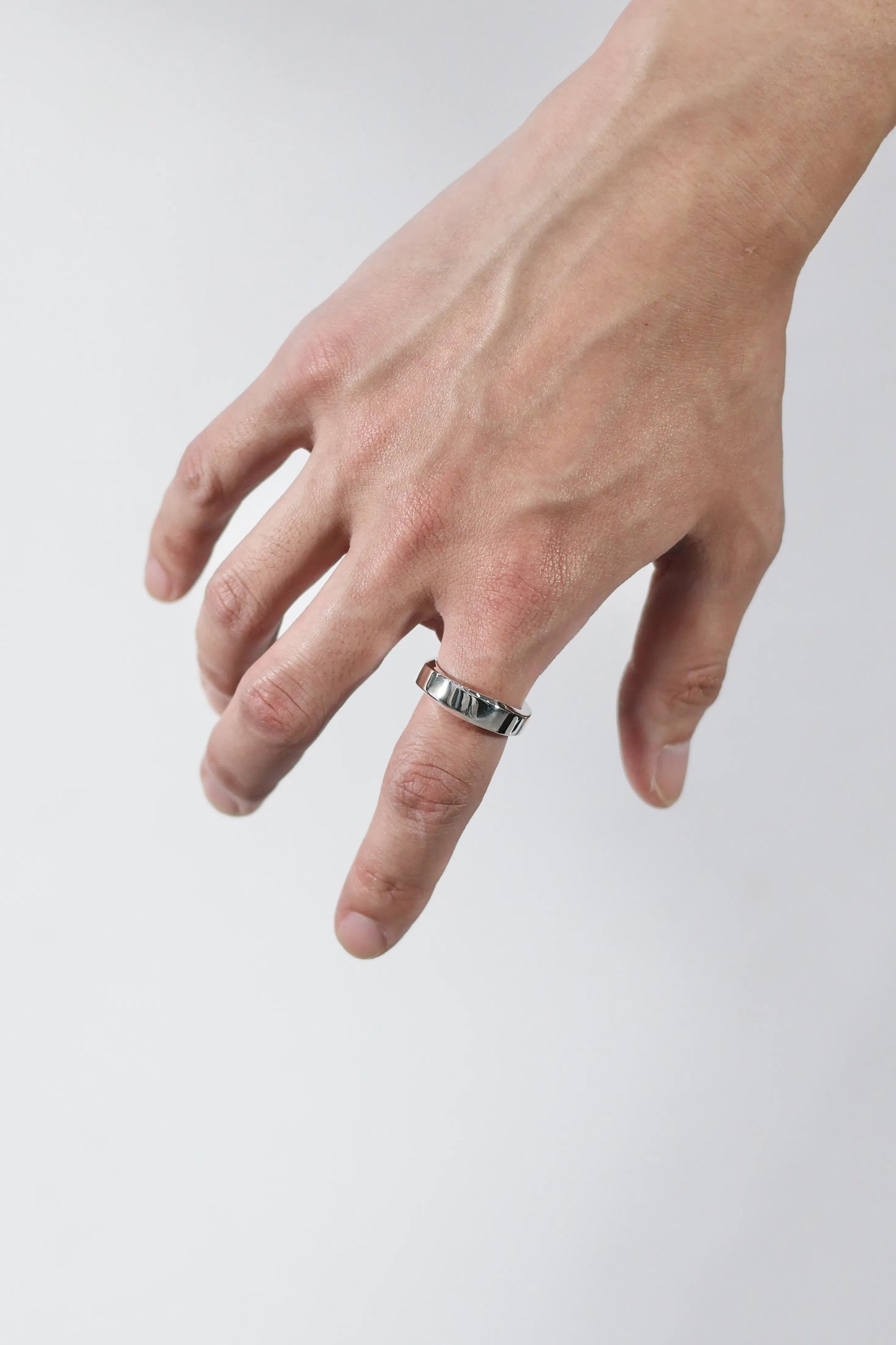 WAKAN SILVER SMITH - Side twist ring M - R-067
