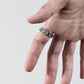 WAKAN SILVER SMITH - Side twist ring M - R-067
