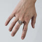 WAKAN SILVER SMITH - Breastplate Ring (Eye of Truth) - R-104