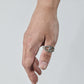WAKAN SILVER SMITH - Breastplate Ring (Eye of Truth) - R-104