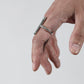 WAKAN SILVER SMITH - Breastplate Ring (Cross) - R-102