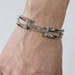 WAKAN SILVER SMITH - Breastplate Bangle - BN-093