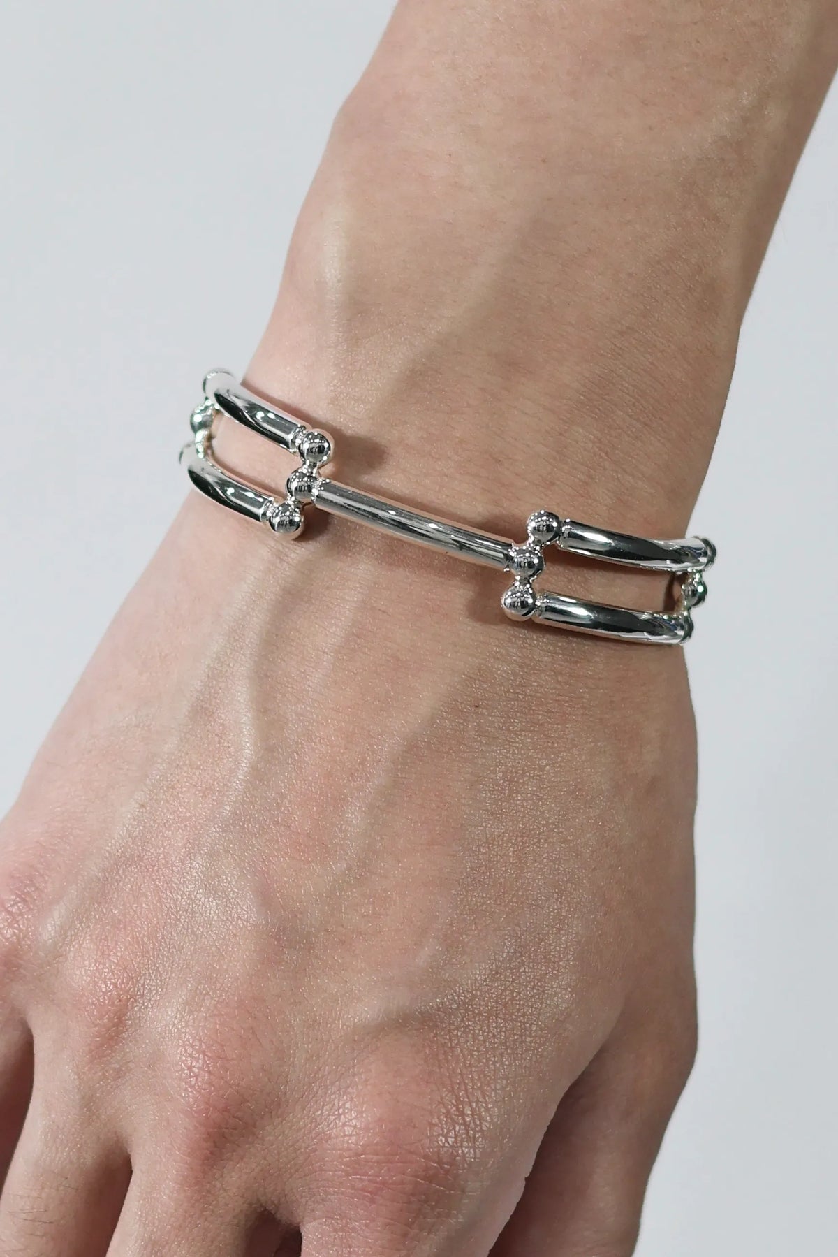 WAKAN SILVER SMITH - Breastplate Bangle - BN-093