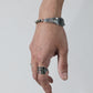 WAKAN SILVER SMITH - Double cutlery bracelet - BN-088