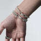 WAKAN SILVER SMITH - Horse bit bracelet L - BN-082