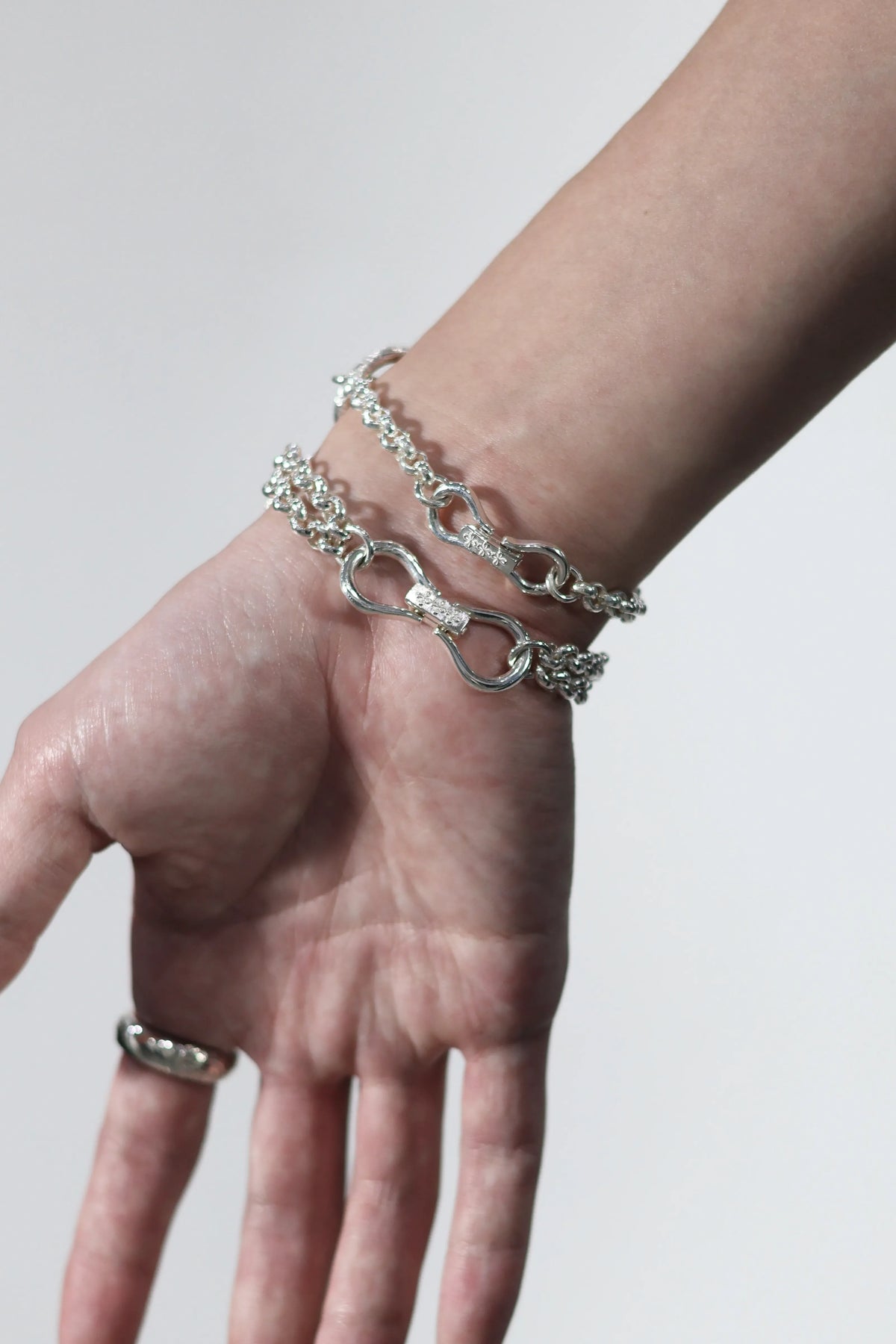 WAKAN SILVER SMITH - Horse bit bracelet L - BN-082