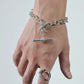 WAKAN SILVER SMITH - Hang down bracelet - BN-056