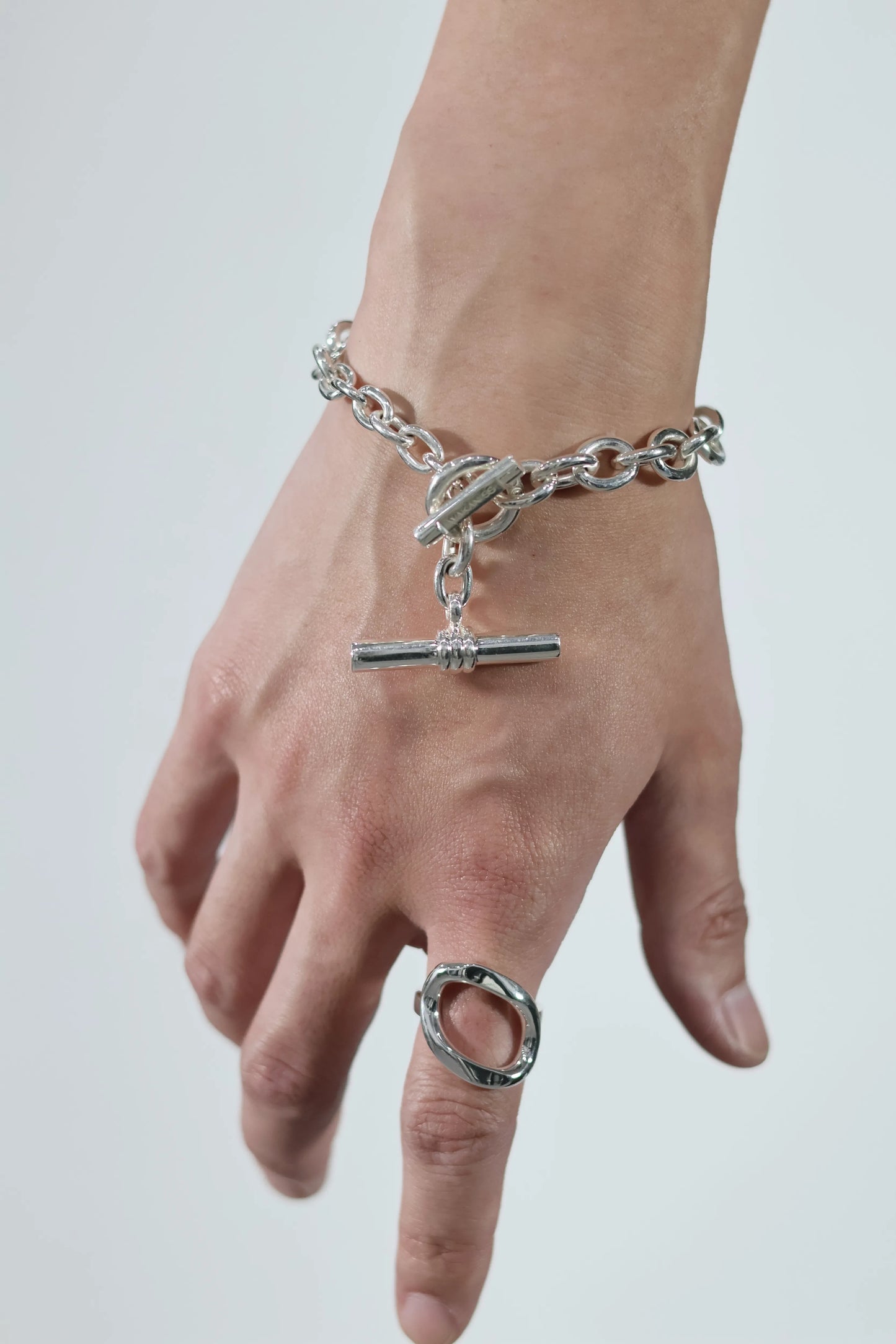 WAKAN SILVER SMITH - Hang down bracelet - BN-056
