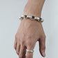 WAKAN SILVER SMITH - Arabesque Hopi chain bracelet - BN-079