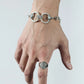 WAKAN SILVER SMITH - Horse bit bracelet (double) - BN-080