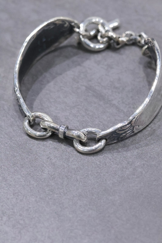 WAKAN SILVER SMITH - Double cutlery bracelet - BN-088