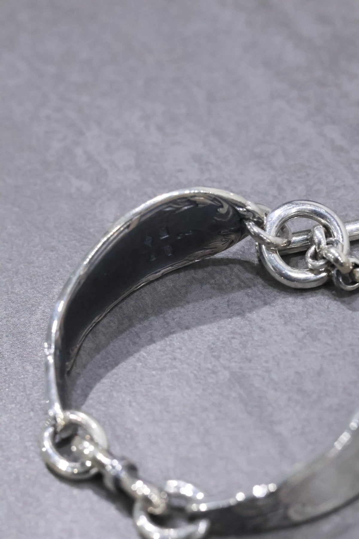 WAKAN SILVER SMITH - Double cutlery bracelet - BN-088