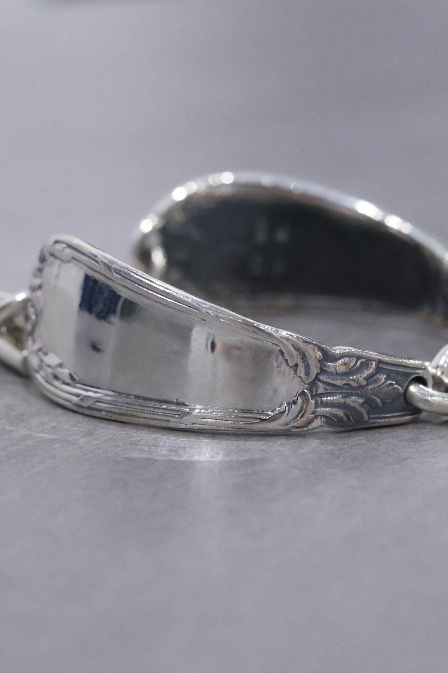 WAKAN SILVER SMITH - Double cutlery bracelet - BN-088