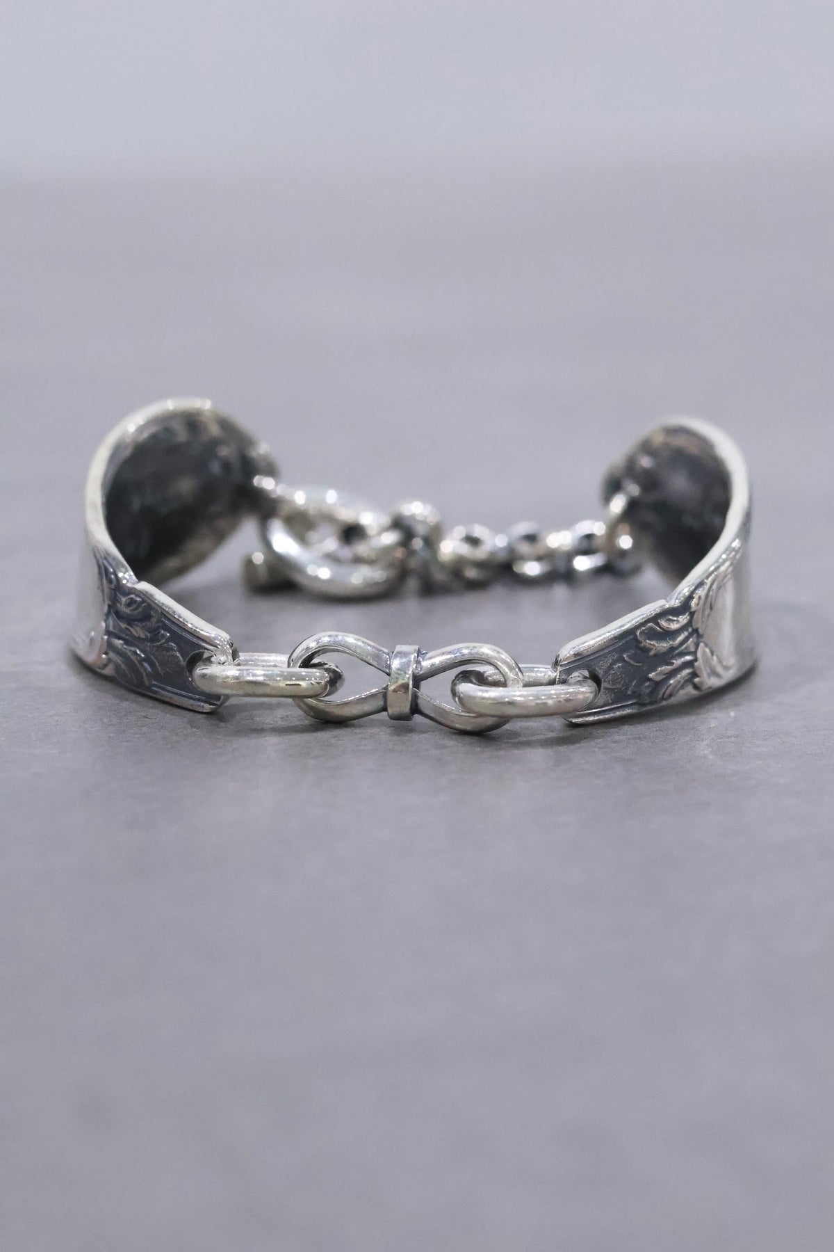 WAKAN SILVER SMITH - Double cutlery bracelet - BN-088