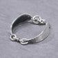 WAKAN SILVER SMITH - Double cutlery bracelet - BN-088