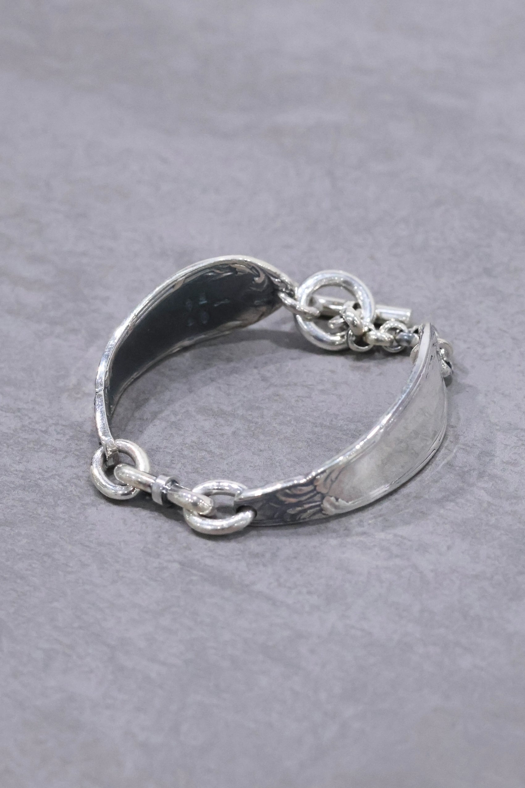 WAKAN SILVER SMITH - Double cutlery bracelet - BN-088