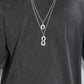 WAKAN SILVER SIMITH - Spirit Horseshoe necklace (double) - C-046