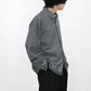 KANEMASA PHIL. - 36G Wool Check Balise Shirt - BLACK WHITE