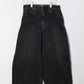 TANAKA - WIDE CROPPED JEANS - PINKY BLACK