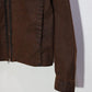 TANAKA - UTILITY JEAN JACKET - BROWN CANVAS
