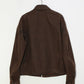 TANAKA - UTILITY JEAN JACKET - BROWN CANVAS