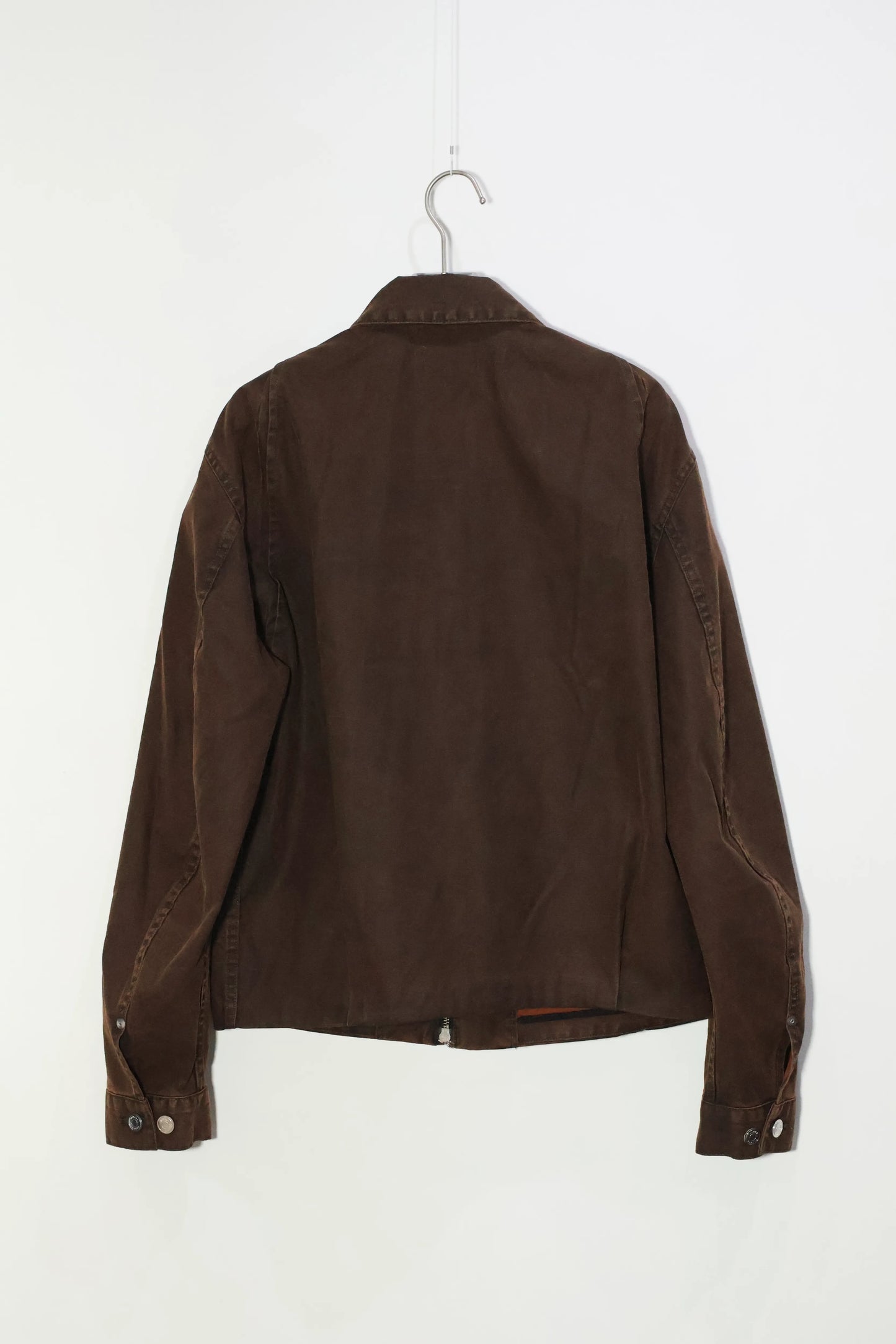 TANAKA - UTILITY JEAN JACKET - BROWN CANVAS