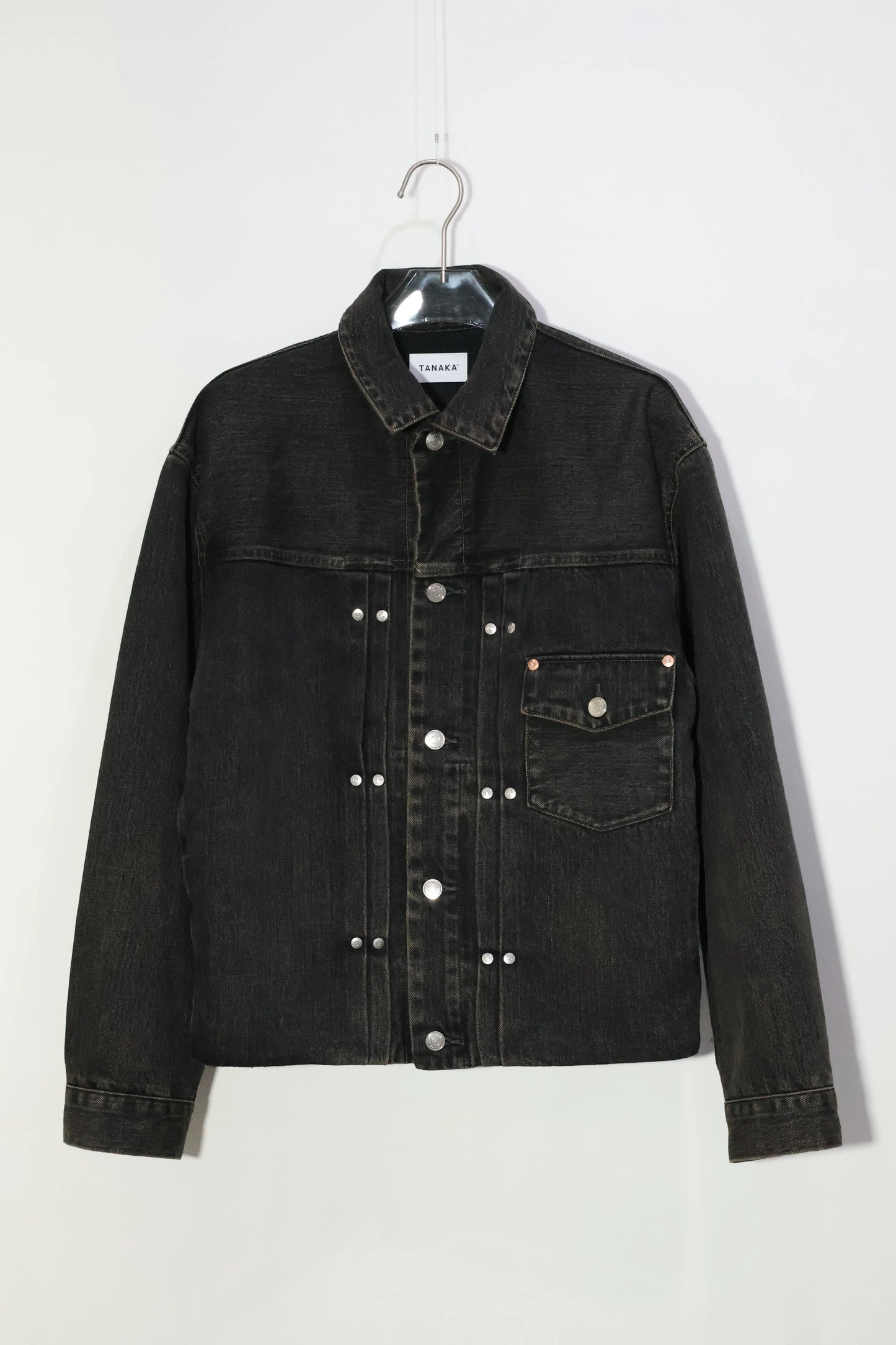 TANAKA - THE JEAN JACKET - DUSTY BLACK